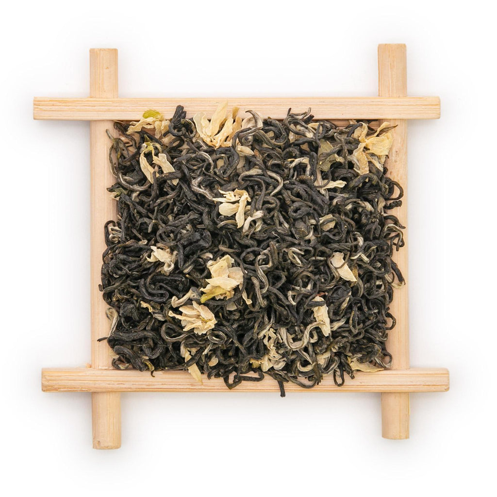 Chinese Bitan Piaoxue Jamine Green Tea Yuqian  100g