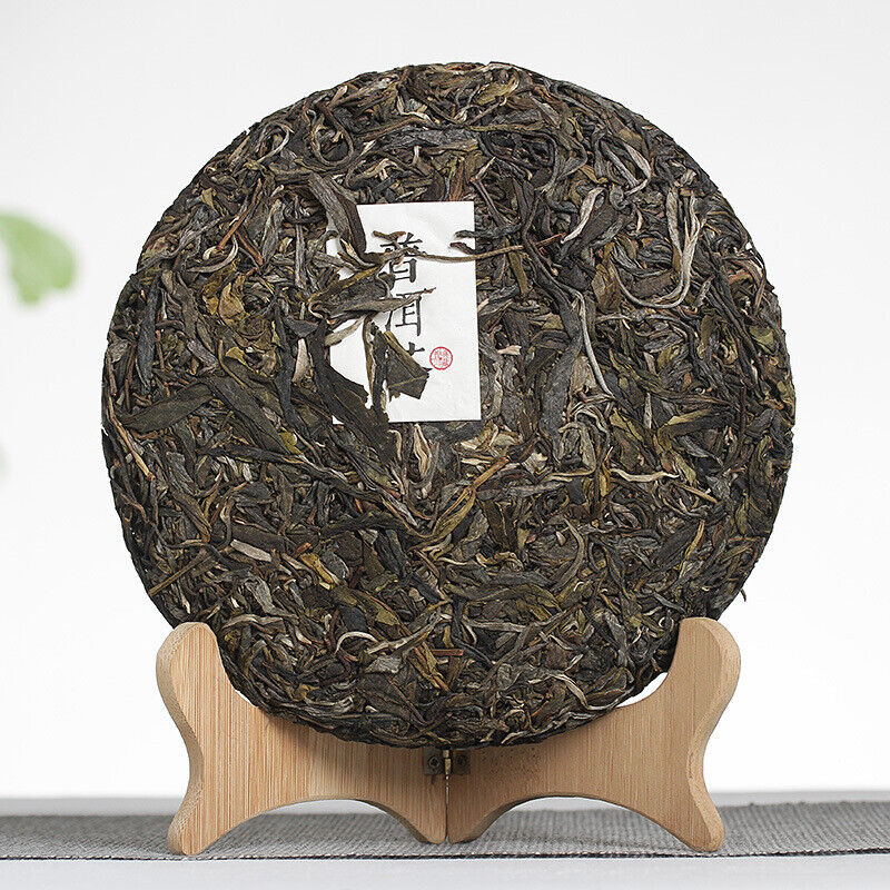 HelloYoung 357g Yunnan Pu'er Tea Banzhang One Leaf (5/1) Puer Raw Cake Seven Seeds Cake Tea