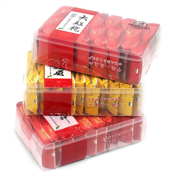 HelloYoung JinJunMei Zheng Shan Xiao Breed Black Tea Dahong Pao Oolong Jasmine Tea Bags 40g