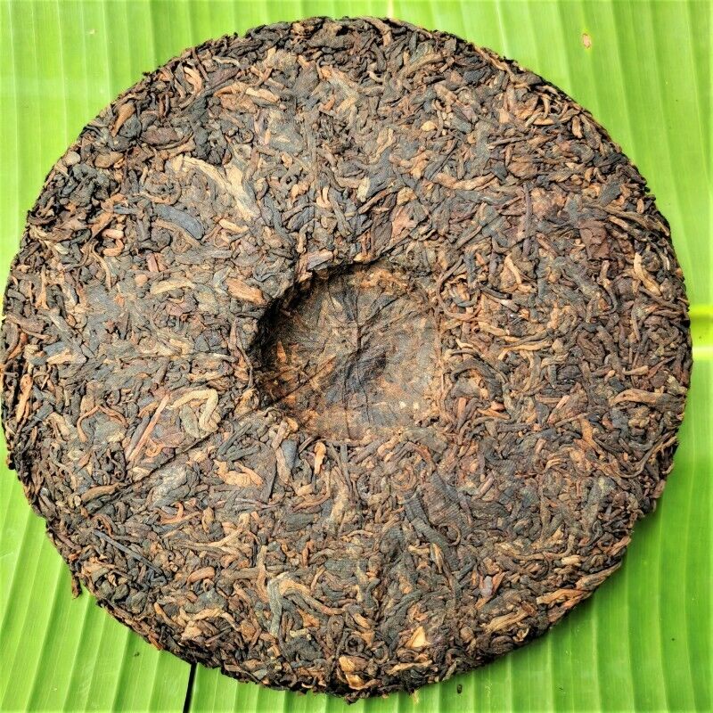 HelloYoung 357g Organic Peacock Pu'er Ripe Tea Cake Premium Pu'er Black Tea Healthy Drink