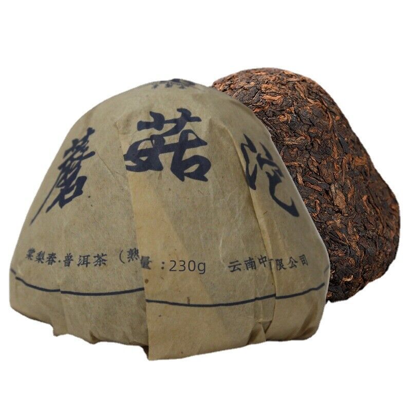 Tight Pressed Tea Aged and Ripe Tea Mushroom Tea Tuo Tea Pu'er Tea Tuo Tea 230g