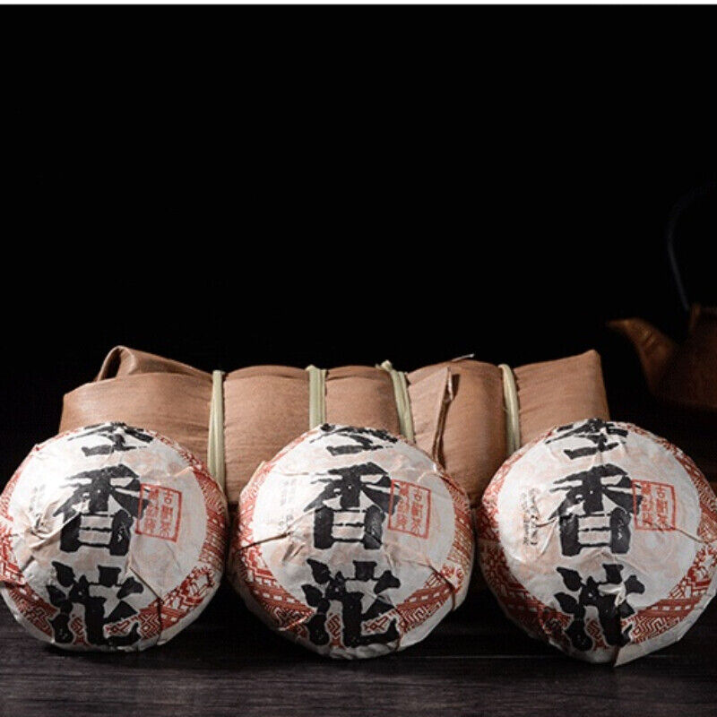 HelloYoung Bamboo Shell Pu-Erh Jujube Fragrant Tuocha Premium Cooked Pu'er Black Tea 500g