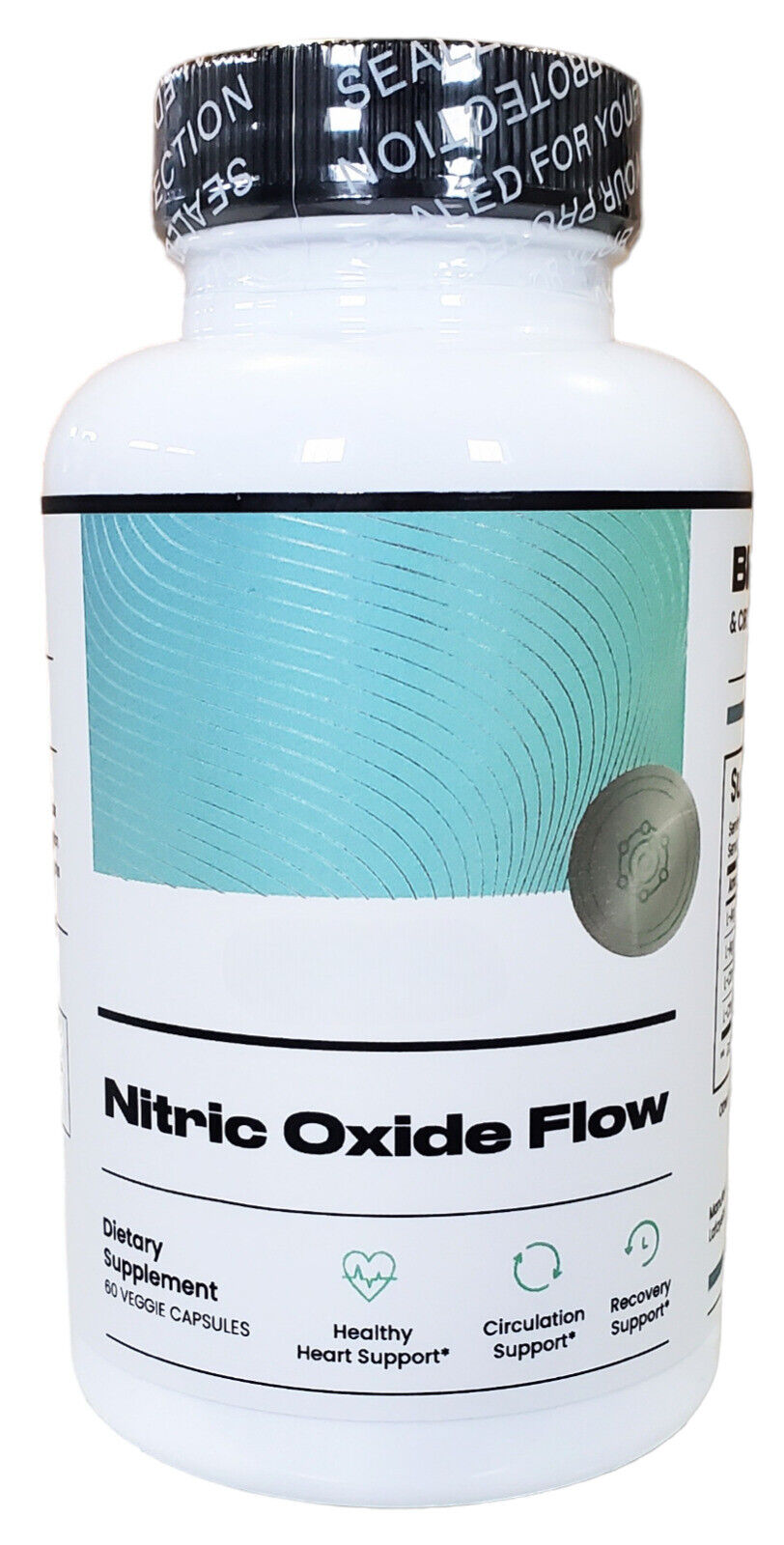NITRIC OXIDE FLOW Nature Pure Blend L-Arginine Heart Circulation Blood Pressure Secondary image