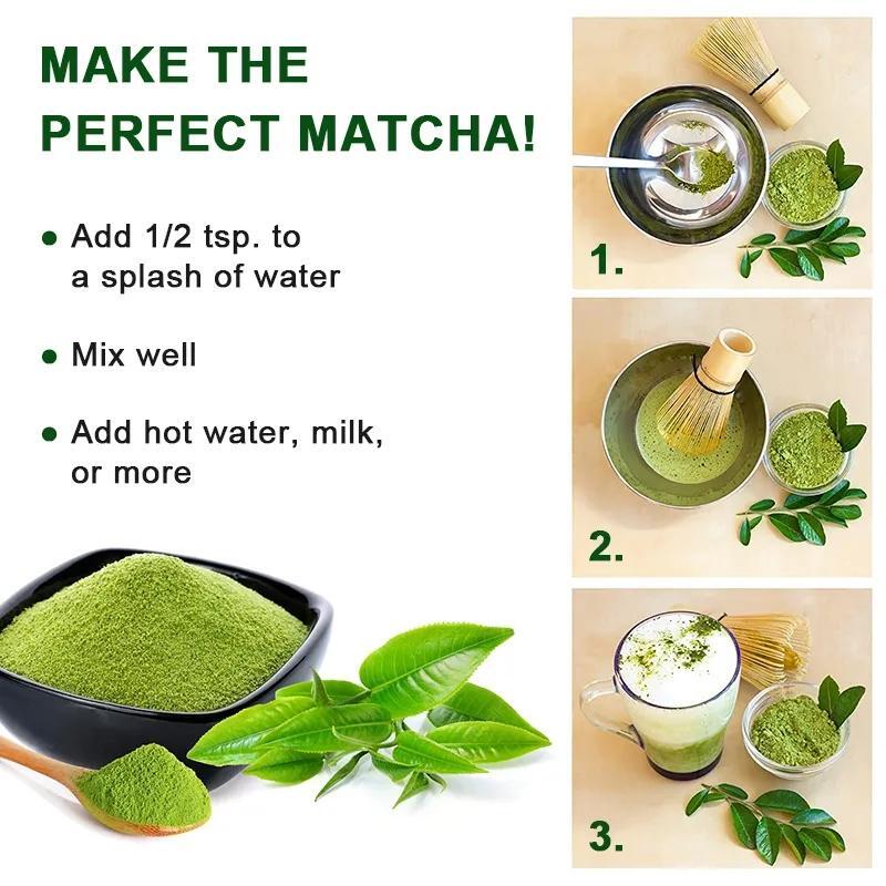 Organic Matcha Powder, No Additives, Retains Original Tea Aroma