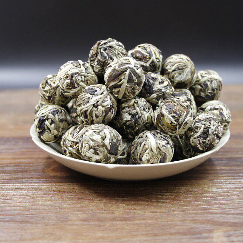 HelloYoung Dragon Pearl Tea Raw Pu-erh Tea White Moonlight White DianhuoTea From 10 pcs.