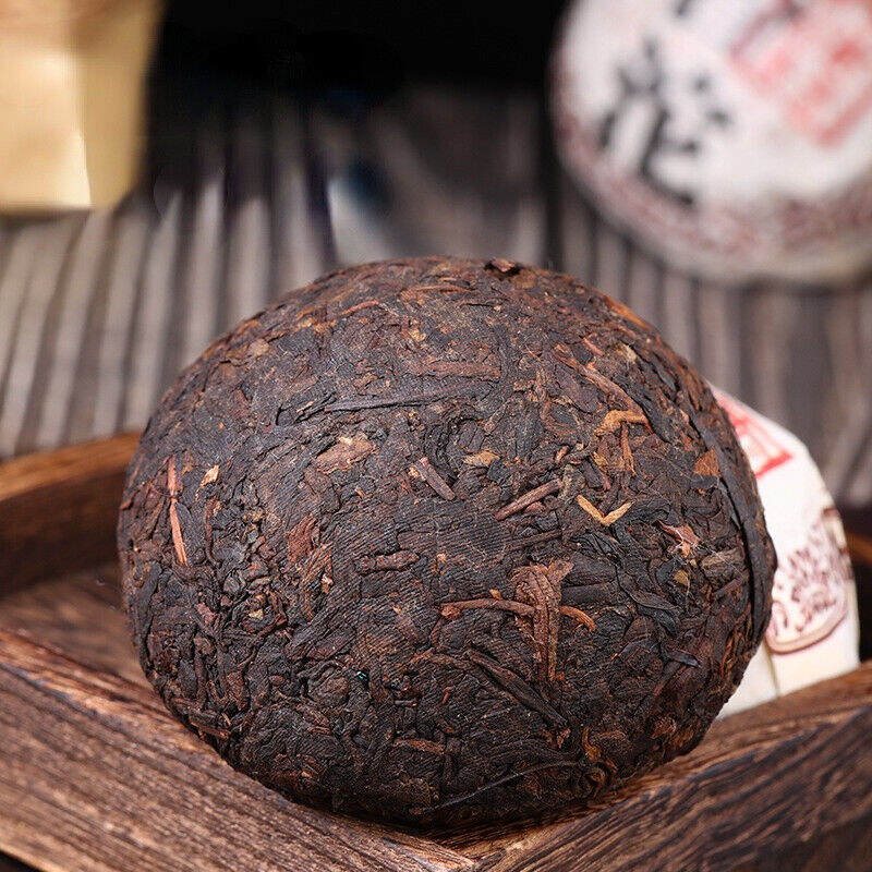 HelloYoung Pu-erh Health Care Black Tea Yunnan Pu'er Ripe Tuocha Menghai Ancient Tree 500g