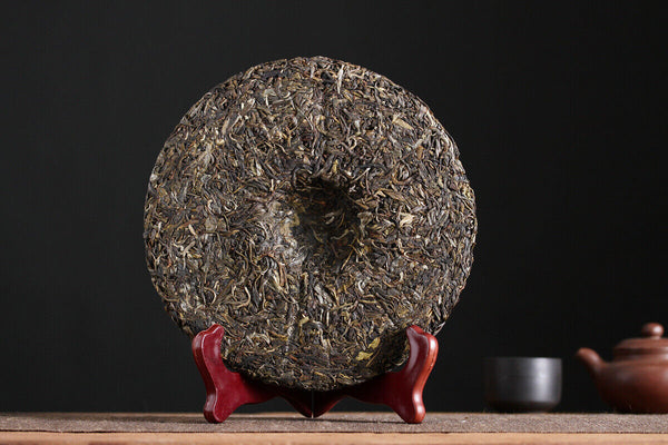 HelloYoung 357g Yunnan Pu'er Tea Chengyun Lao Banzhang Raw Tea Seven Seed Cake