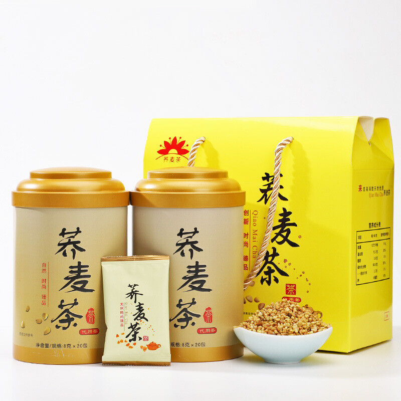 Golden buckwheat tea natural barley flavor buckwheat tea strong flavor canned Main image