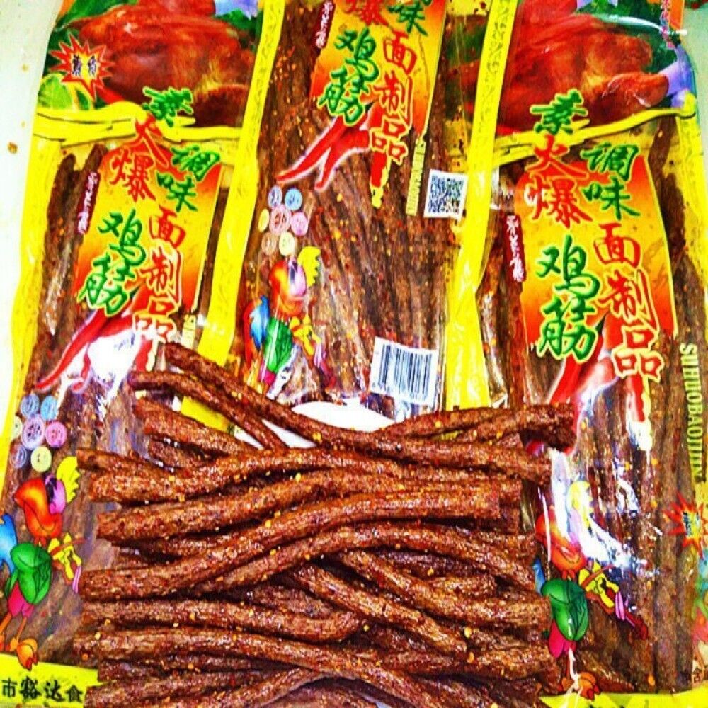 172g/ Pack Spice Bar Snack Spicy chicken string Spice bar