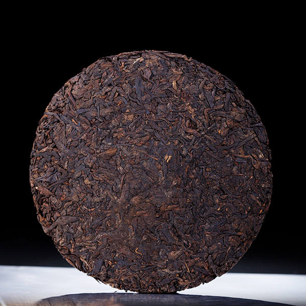 HelloYoung 357g Yiku Xigui First Spring Ancient Large Leaf Seeds Aged Pu'er Ripe Cake Tea