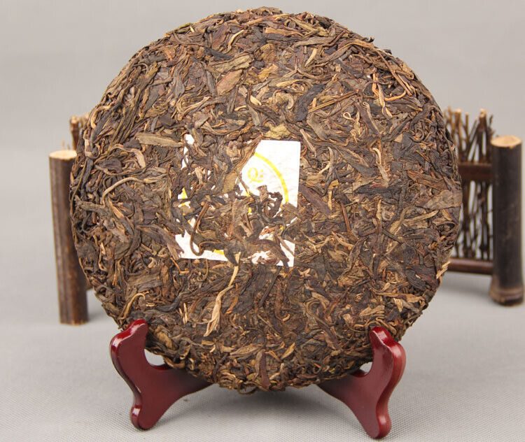 Slimming Tea Health Drink   Puerh Tea Natural Raw Pu-erh Tea Cake 357g/12.59oz