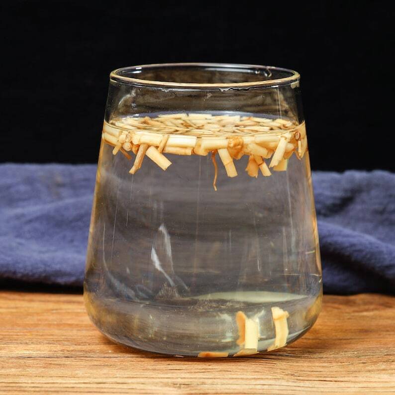 Organic Chinese Dried Rhizoma Imperatae Cogongrass Rhizome Bai Mao Gen Tea 500g