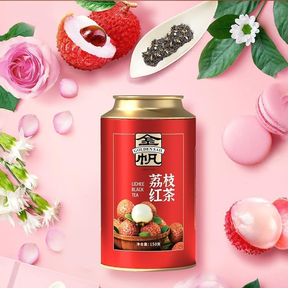 150g - Organic Flavored Black Tea Jinfan Brand Original Lychee Black Tea Secondary image