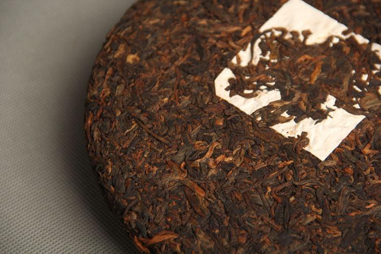 HelloYoung Pu'er Tea Banzhang Jin-ya Pu'er Seven-seed Cake Tea Jin-ya Mature Tea 357g