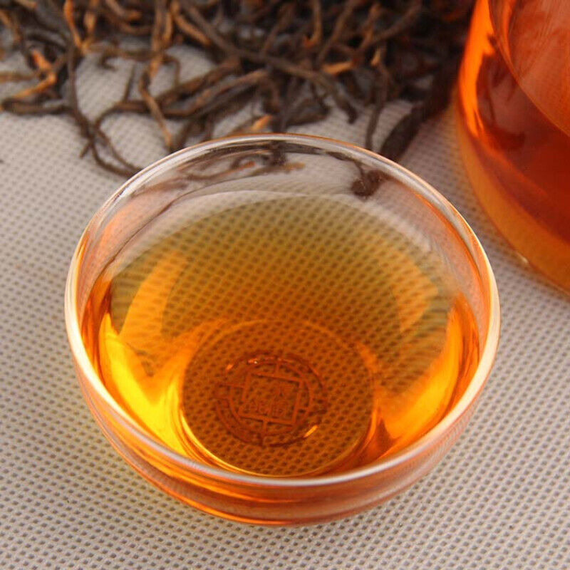 HelloYoung Iron Box Gift Tea Old Tree Black Tea Yunnan Spring Loose Leaf 80g Dianhong Tea