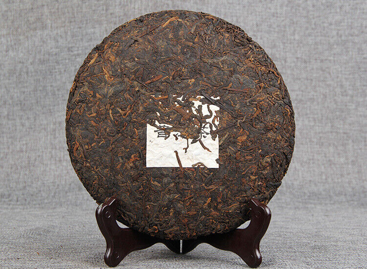 HelloYoung Yunnan Puerh Tea Seven Seed Cake Jingmai Mountain Precious Puerh Ripe Tea 12.6oz