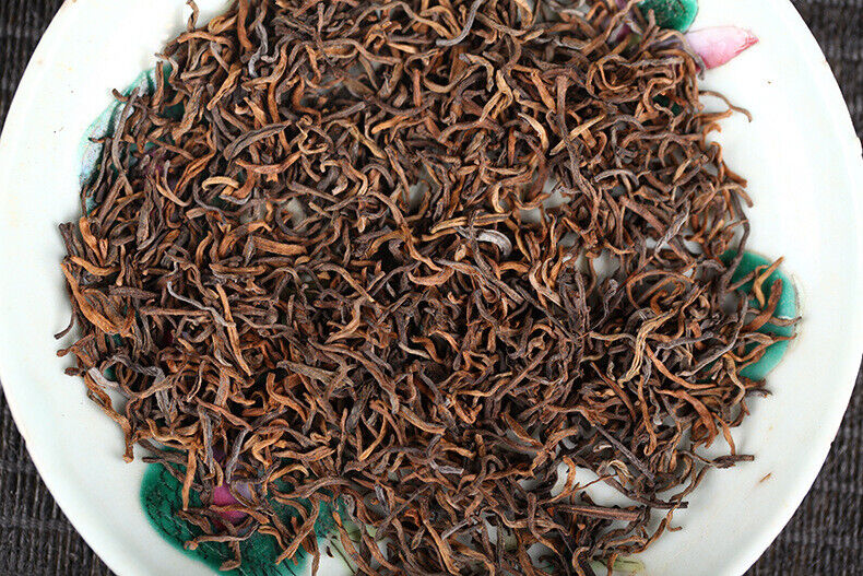 HelloYoung 500g Yunnan Pu'er Tea Menghai Spring Tea Golden Buds Ripe Tea Loose Tea