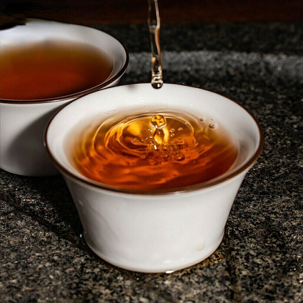 HelloYoung Anhua Baishaxi Hei Zhuan Cha Dark Tea Brick Tea Top-grade China Dark Tea 400g Main image