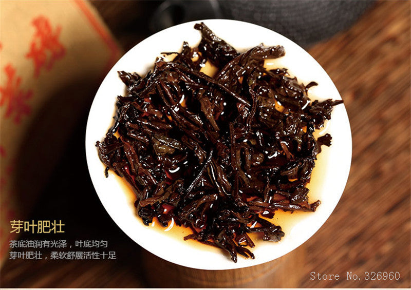100g Pu-erh Tea Brick China Puer Black Tea Ripe Puerh Tea Organic Ancient Trees