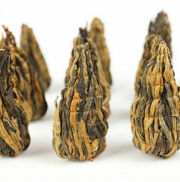 HelloYoung Dian Hong Black Tea Yunnan Handmade Pagoda Top Class Black Tea Red Tea 250g Tea