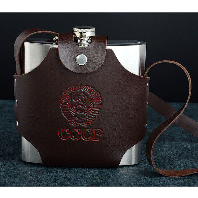 Alcohol Bottle Belt Case Stainless Steel Hip Flask Liquor Whisky Portable Pocket