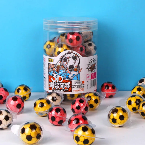 Gummy Balls Spherical Gummy Candy 30pcs Fruit Flavored 3D Eyeball