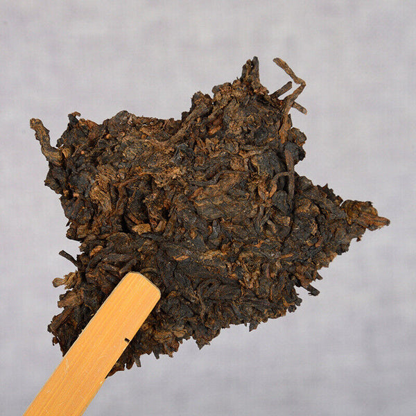 HelloYoung Yunnan Pu'er Ripe Tea Cake Pu'er Ripe Tea 357g Golden Bud Tea Cake