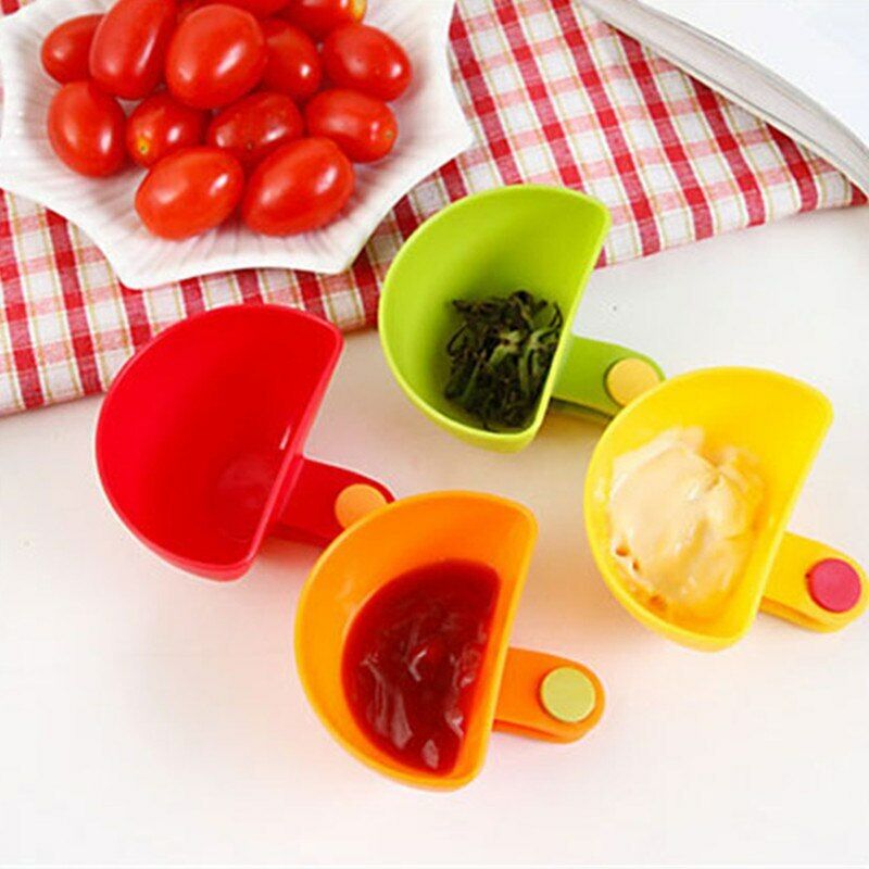 Kitchen Accessories Dip Bowl Salad Sauce Ketchup Jam Flavor Sugar Spices Saucer