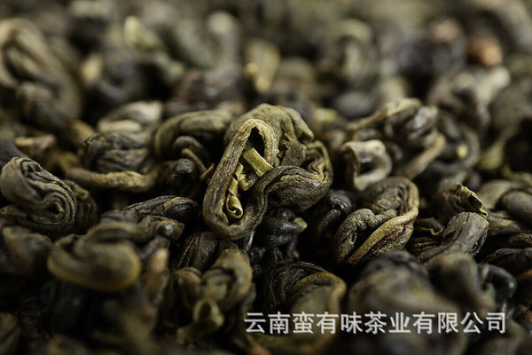 HelloYoung 500g bag Yunnan Yunnan Green Tea Puerh Tea Bi Luo Chun One bud and two leaves