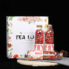 HelloYoung 150G Rose tea, osmanthus box, flower fruit tea, gift box, flower tea