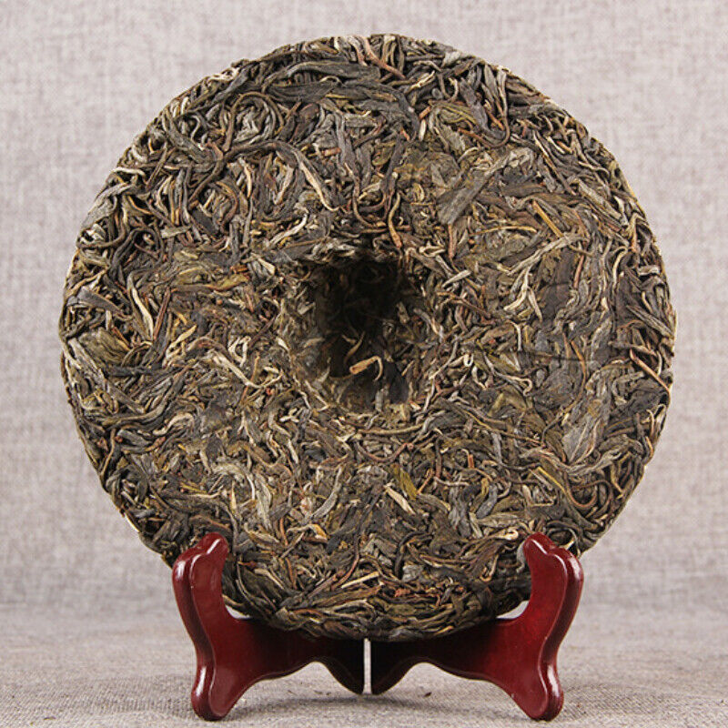 HelloYoung Pu-Erh Tea Cake Like Honey Flavor Raw Puer Tea Diet Tea 357g Yunnan Xiao Hu Sai