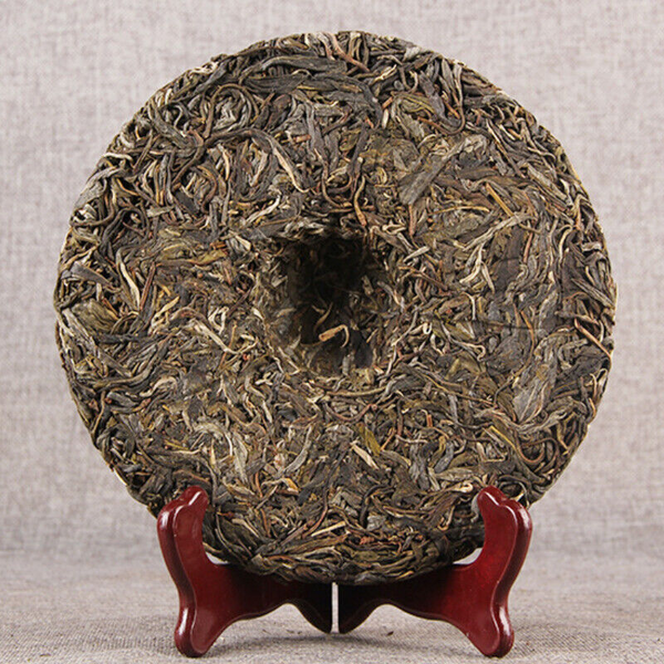 HelloYoung Pu-Erh Tea Cake Like Honey Flavor Raw Puer Tea Diet Tea 357g Yunnan Xiao Hu Sai