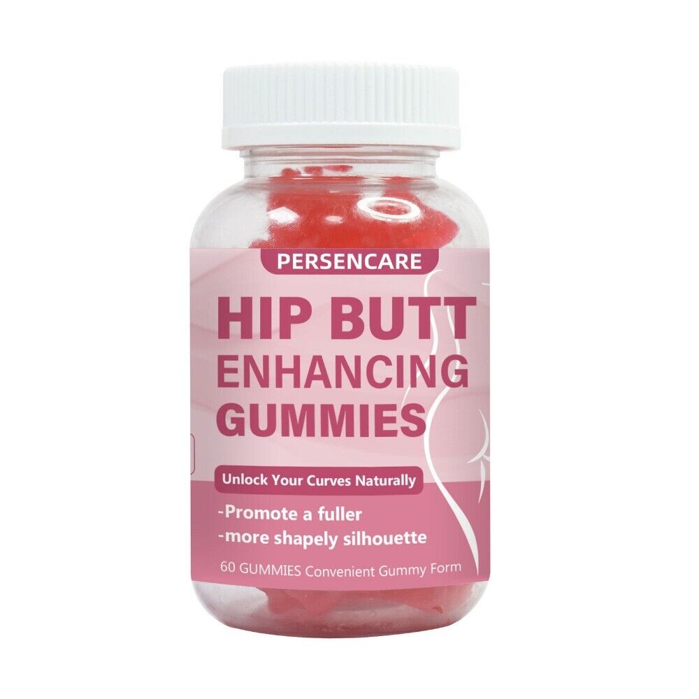 Curvy Support Gummies 60ct Natural Booty Enhancement Herbal Premium Blend
