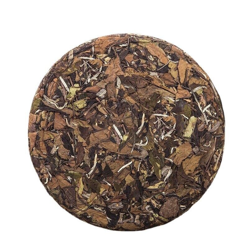 HelloYoung 350g Shou Mei cake Fuding high mountain old white tea aged sun white tea Secondary image