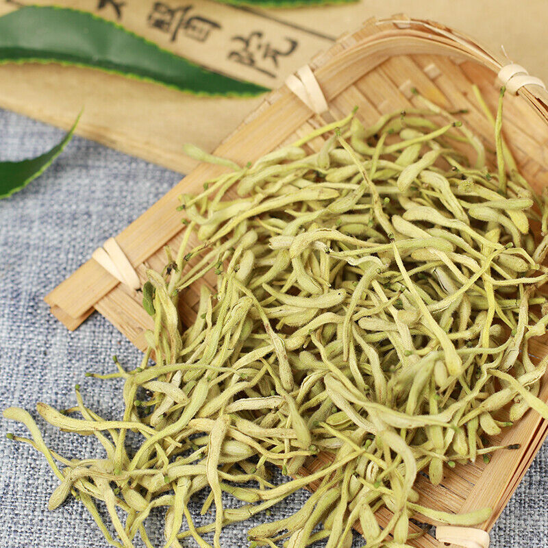 Healthy Herbal Drink Jinyinhua  Premium Honeysuckle 特级金银花 500g Main image