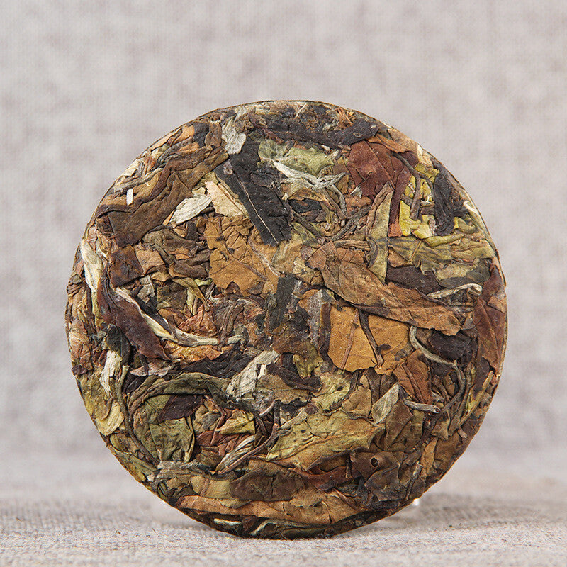 Chinese White Tea Cake Natural Ancient Tree Xiao Bai Tian 100g High Mountain Tea