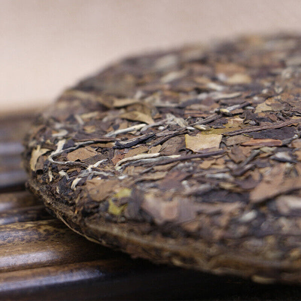 HelloYoung Old White Tea Cake Fuding Natural Spring White Tea Healthy 350g Premium