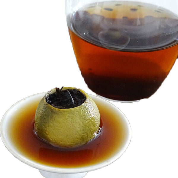 Premium Fruity Citrus Xinhui Small Green Citrus Peel Tea Puerh Tea 500h