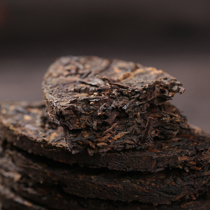 HelloYoung Yunnan Pu'er Golden Leaf Menghai Ripe Tea 500g Ripe Tea Golden Leaf