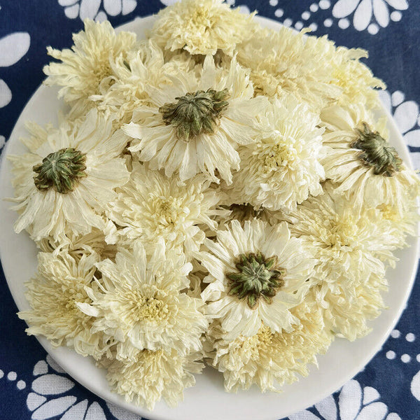 HelloYoung White Chrysanthemum Huangshan Chrysanthemum July Chrysanthemum Tribute 17.6oz