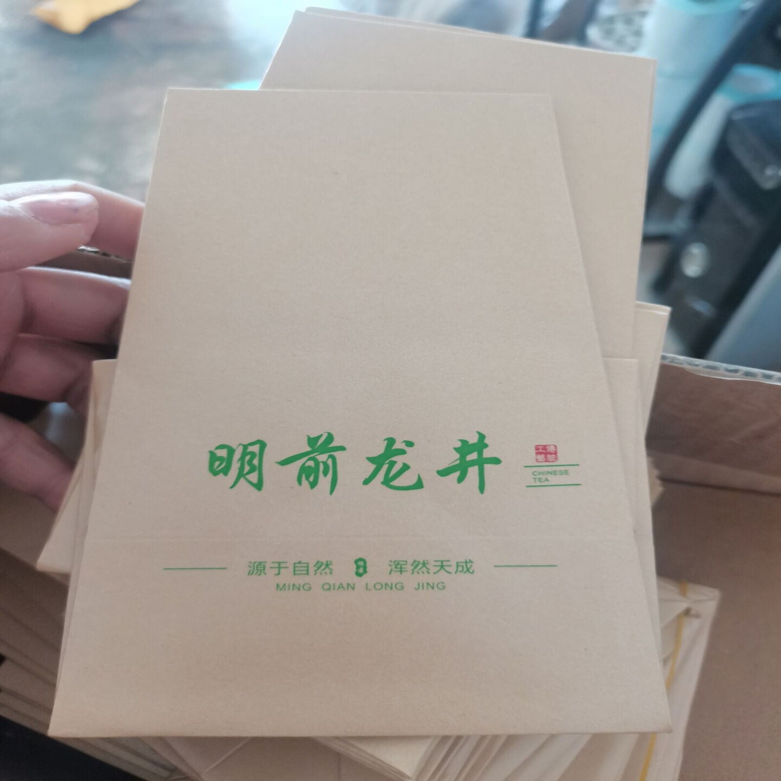 Longjing Tea 500g New Tea Green Tea Mountain Rain Before Authentic West Lake