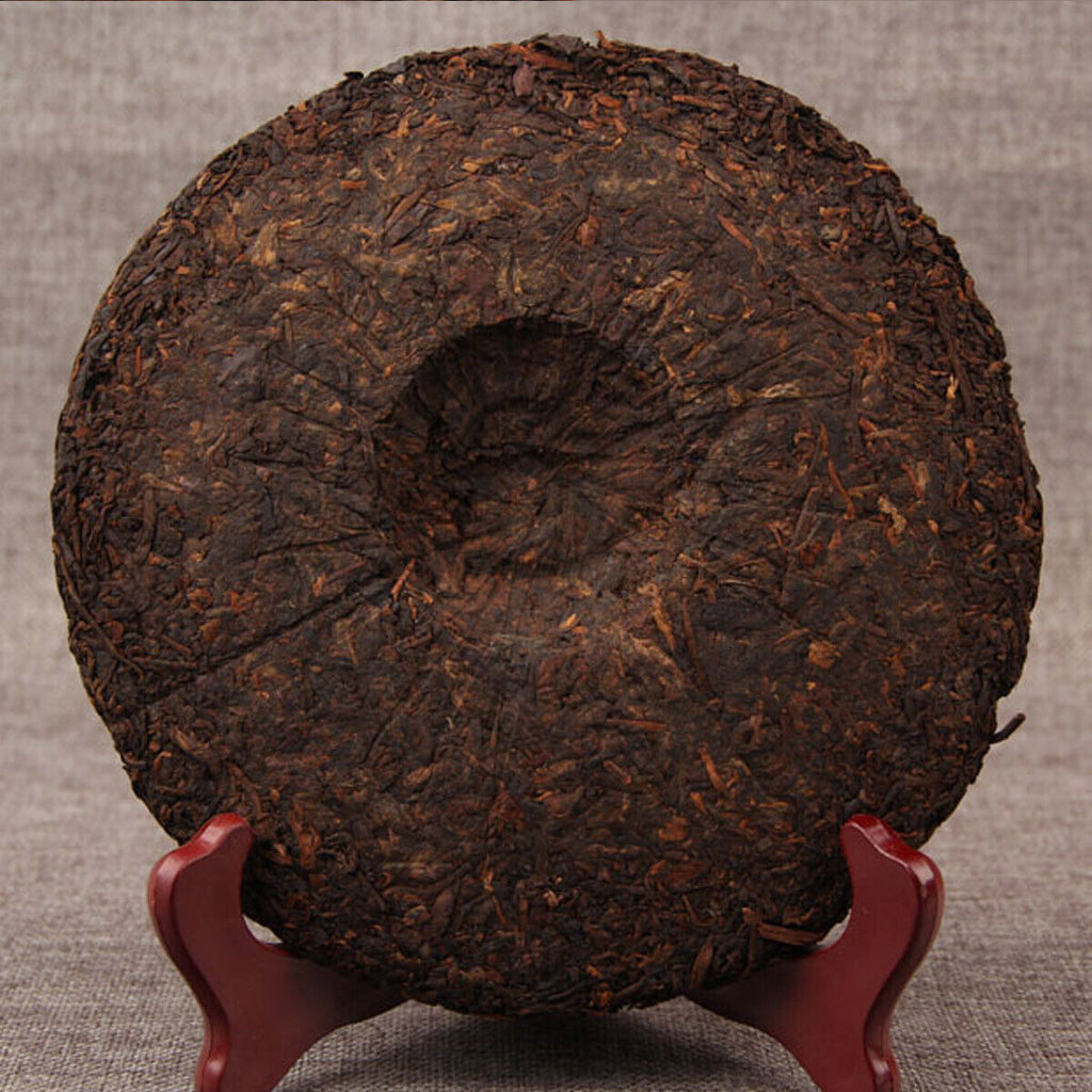HelloYoung Top Grade Yunnan Ripe Puerh Tea Collected Puerh Qizi Cake  Cooked Tea Cake 357g