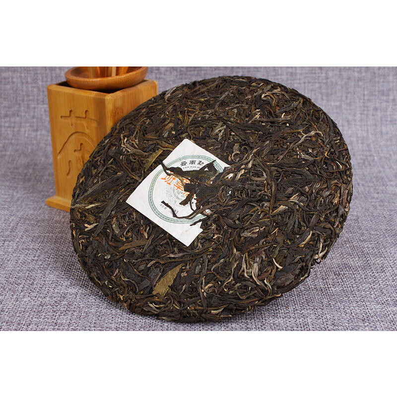 357g/12.59oz Puerh Tea Banzhang Jiao Mu Cake Tea Healthy Drink Health Care
