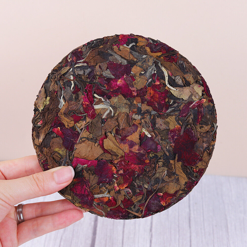HelloYoung Yunnan Rose White Tea Cake Spring Tea Heavy Petal Rose Season Tea Rose Tea 100g Secondary image