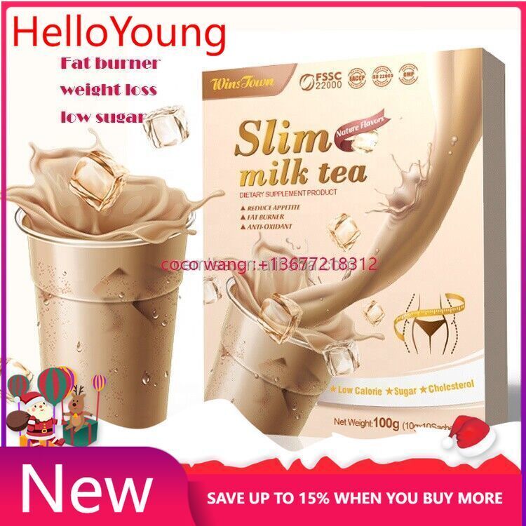 Slim Milk Tea Original Tea Belly Fat Burning Delicious Weight Loss Detox Tea100g Main image