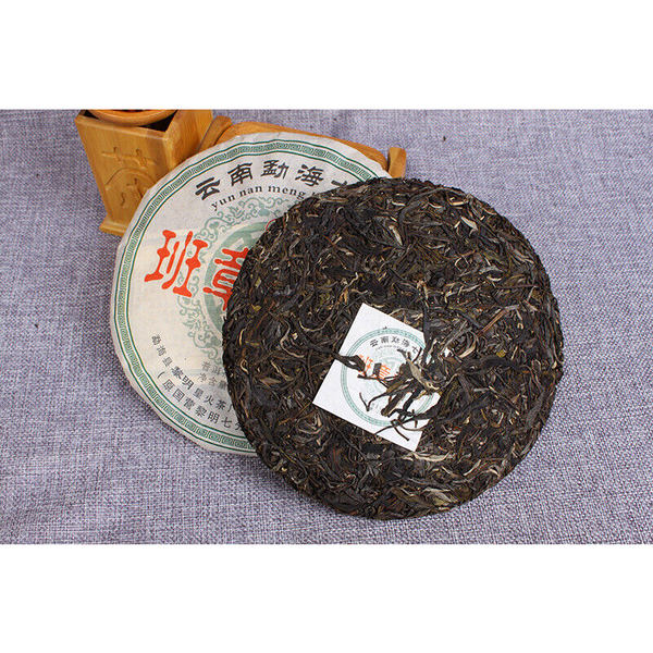 357g/12.59oz Puerh Tea Banzhang Jiao Mu Cake Tea Healthy Drink Health Care