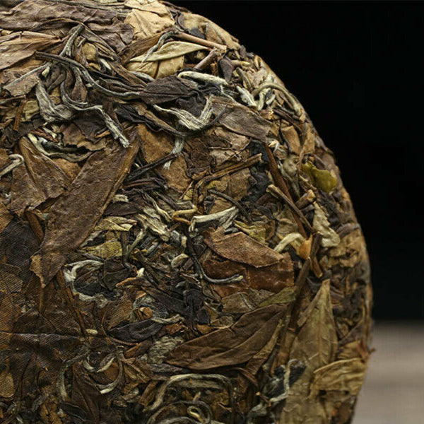 HelloYoung 350g Chinese Old Tree Fuding ShouMei White Tea Cake High Mountain Gong Mei Tea