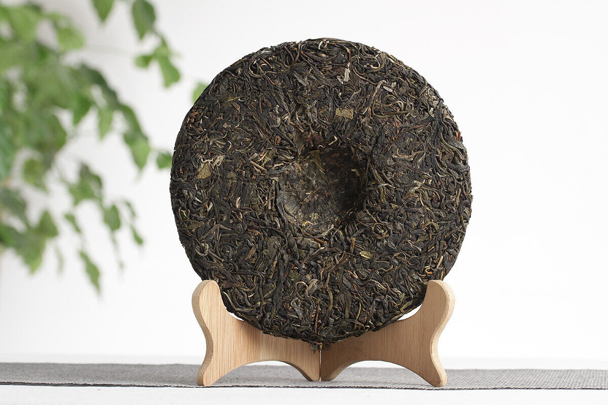 357g Old Puerh Raw Tea Seven Seed Cake Yunnan Puerh Tea