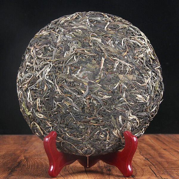 HelloYoung 357g Green Tea Yunnan Pu'er Tea Cha Tea Cake Menghai Bada Mountain Arbor Tea