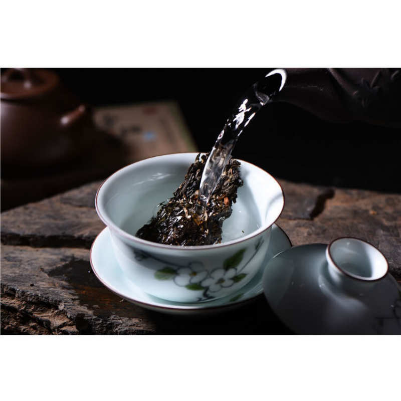 HelloYoung Pu'er TeaChaTea Tuocha Ancient Tree Tea PU ER GUA CHA 500g Yunnan Menghai
